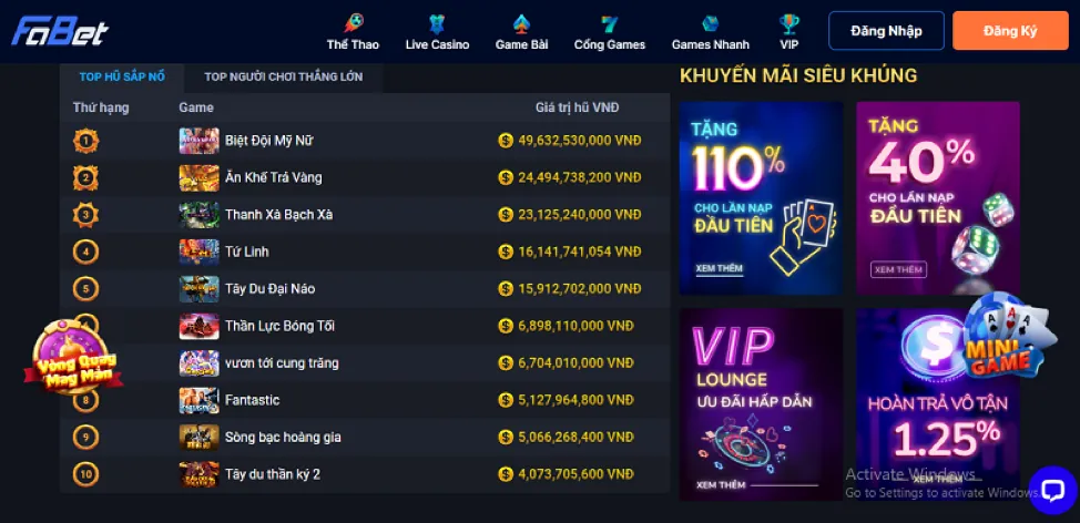 Ưu đãi chào mừng thành viên mới tại go88vin